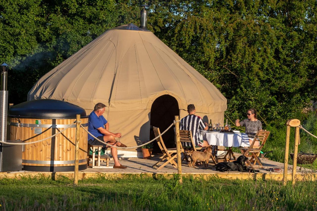 Вілла Yurtshire Fountains - Wensley Yurt Ріпон Екстер'єр фото