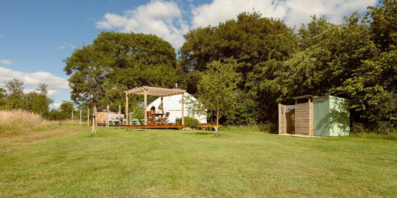 Вілла Yurtshire Fountains - Wensley Yurt Ріпон Екстер'єр фото